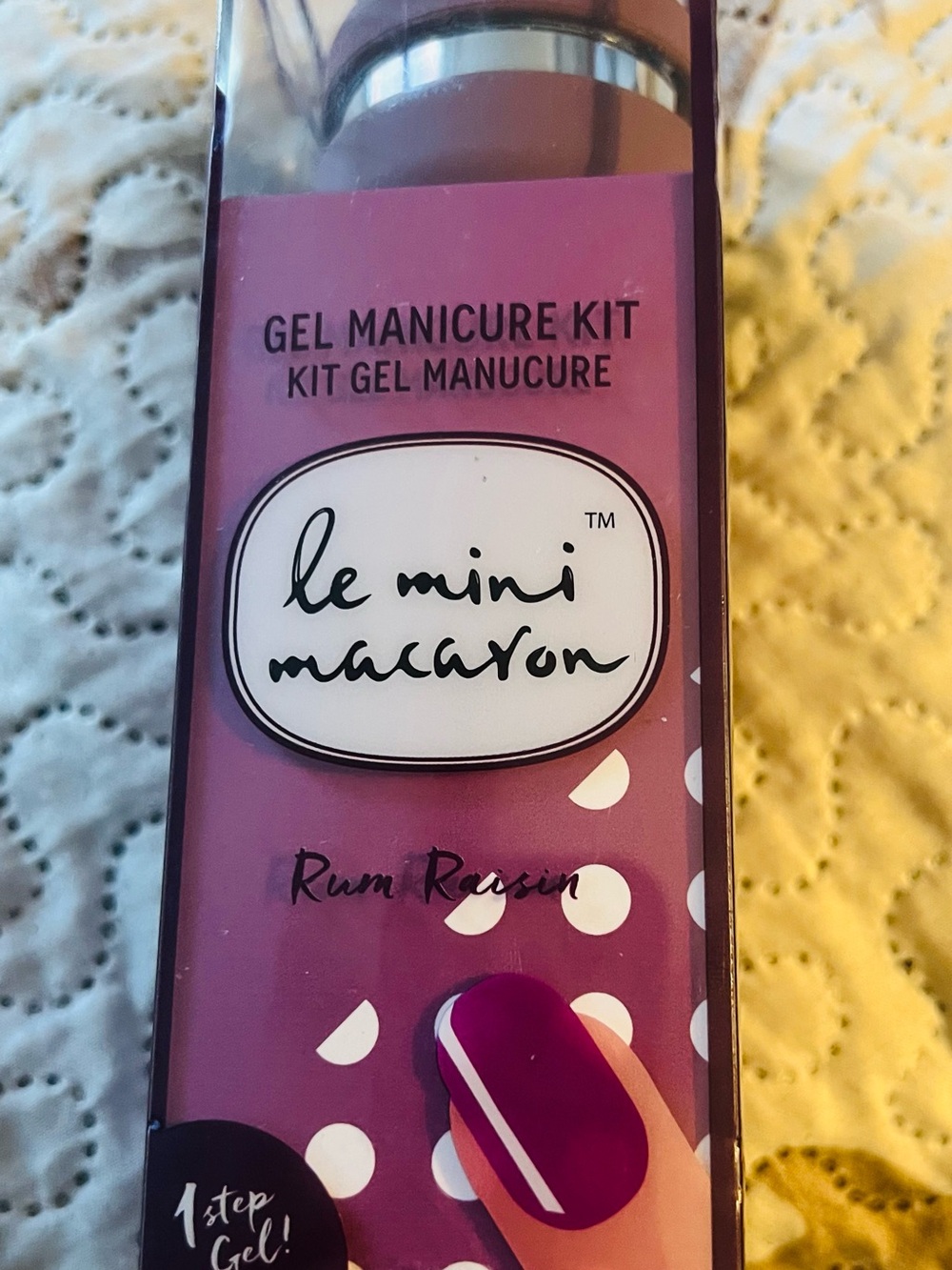 MACARON Gel Manicure Kit - Rum Raisin Purple